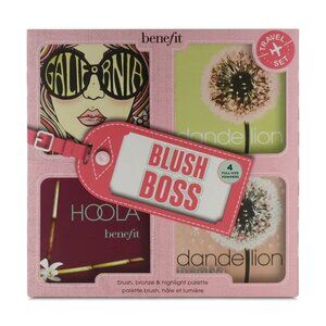 Benefit Blush Boss Palette Hoola, Galifornia, Dandelion, Dandelion Twinkle NIB
